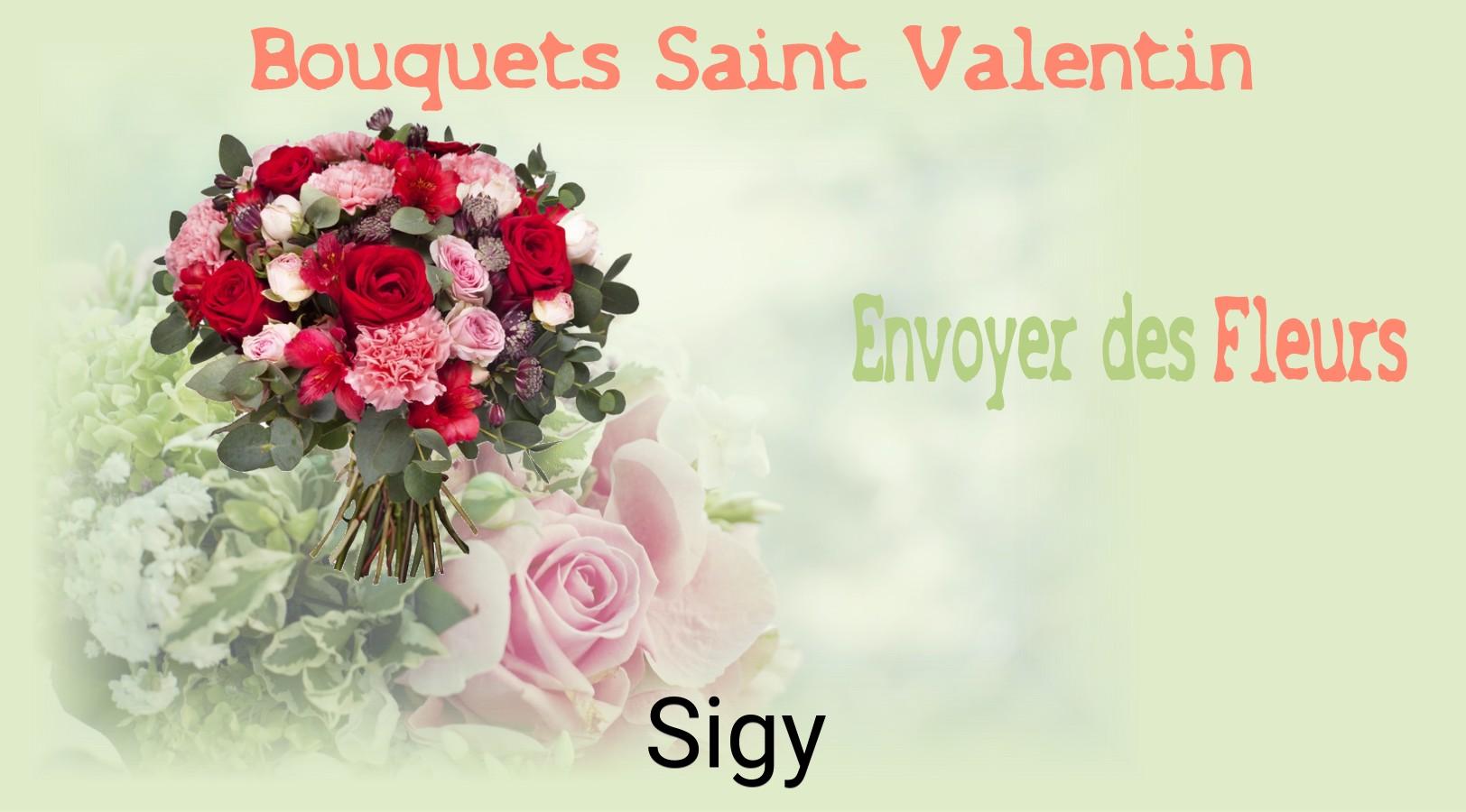 Roses de Saint-Valentin livrées à Sigy
